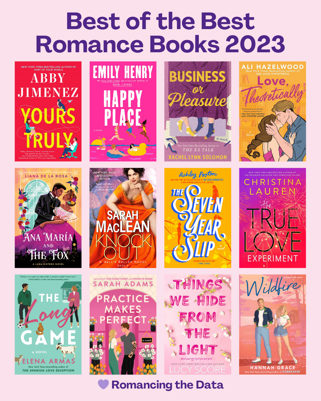 The 12 Best of the Best Romance Books of 2023